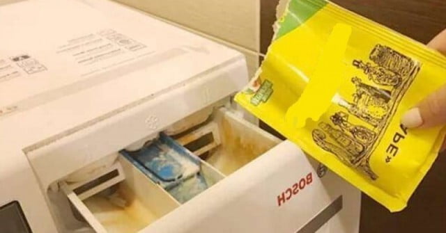5-минутно почистване на пералнята - 4 пакетчета и става стерилна без химикали: 4 2 19