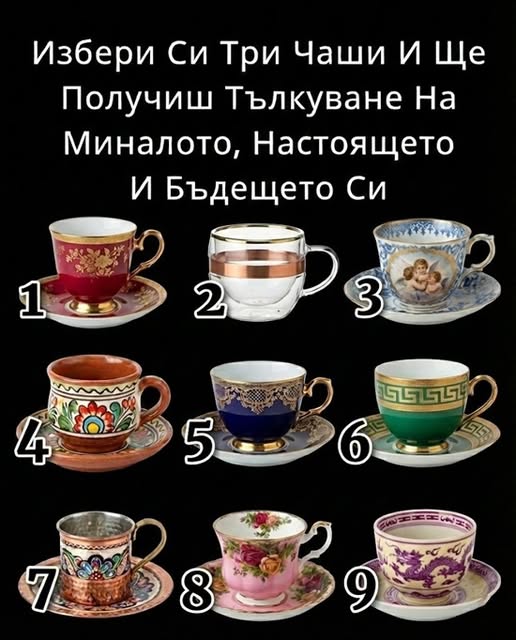 Избери си три чаши и ще получиш тълкуване на миналото, настоящето и бъдещето си 3 634082133 1342672854566664 8812625894308606566 n