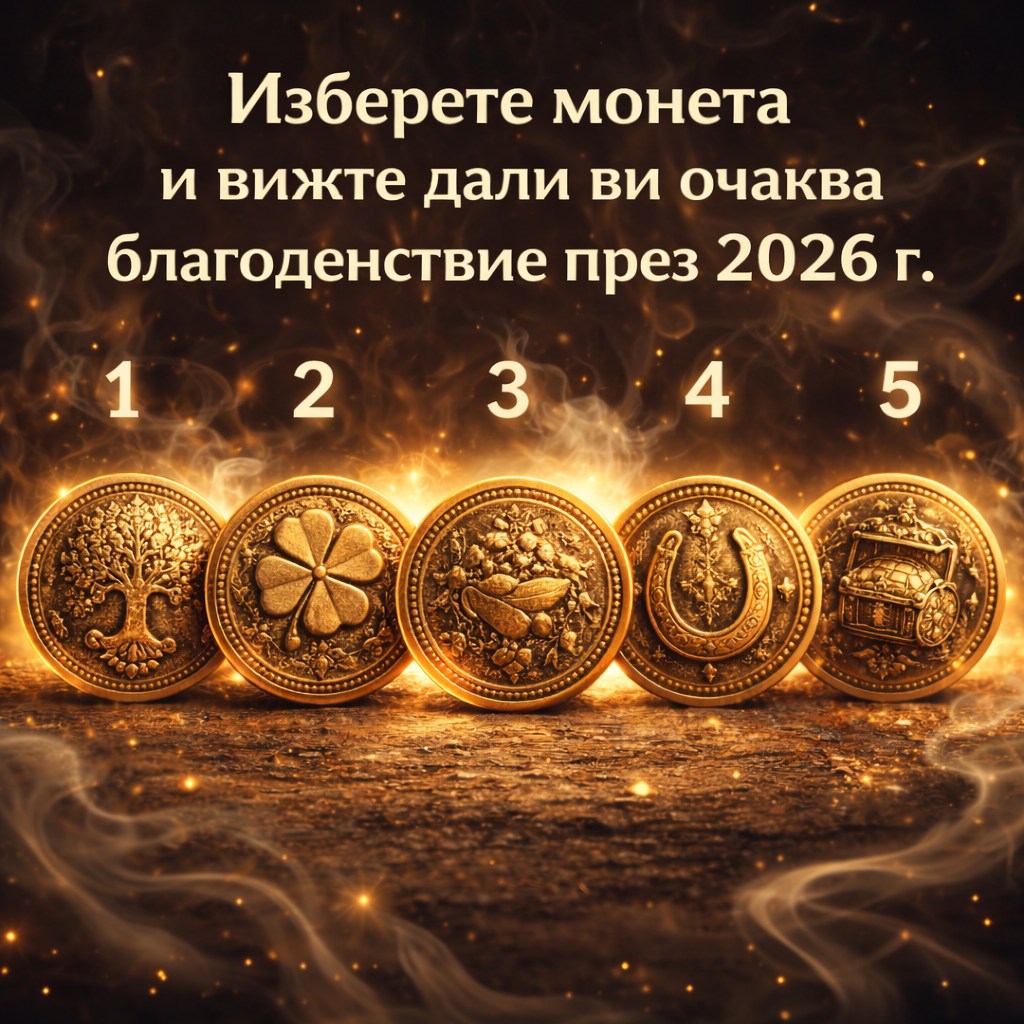 Изберете монета и вижте дали ви очаква благоденствие през 2026 г 👇 3 635152463 122184345008593989 2228831730543546422 n