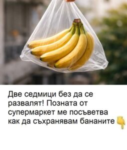 Две седмици без да се развалят! Позната от супермаркет ме посъветва как да съхранявам бананите. 😱 8 637779410 1590840025938975 5190537643773771845 n