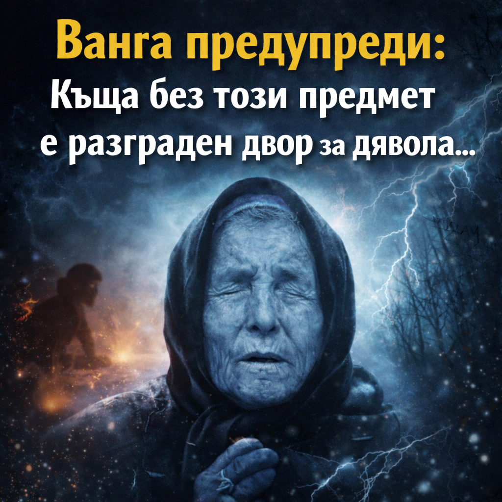 Ванга предупреди: Къща без този предмет е разграден двор за дявола…👇 3 d17daf26 a3ba 4fab a9b3 56f51c1457f9