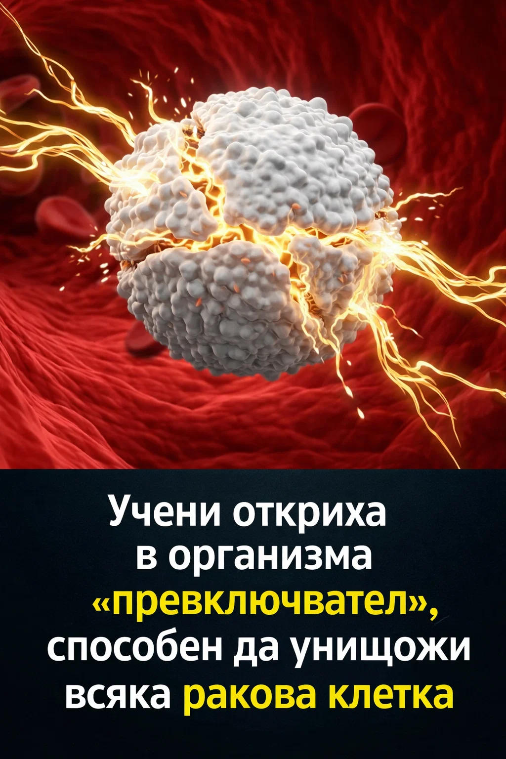 Учени съобщиха, че в човешкото тяло е идентифициран своеобразен „механизъм за изключване“, който при определени условия може да задейства унищожаването на ракови клетки. 😳🙏 3 task 01kghdken8fqv8remmjs2v8qrj 1770111260 img 1