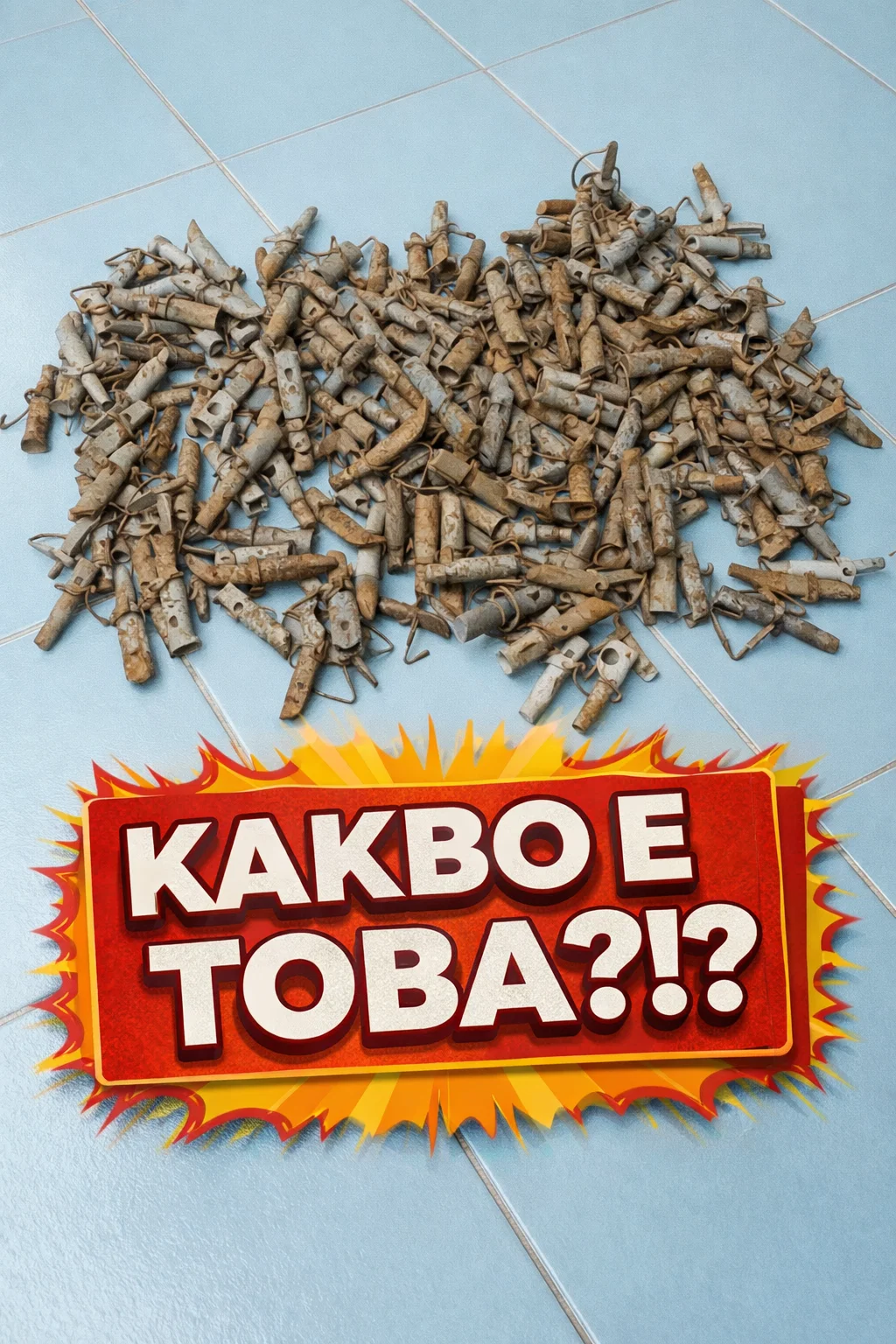 Открих на тавана на старата къща, която току-що купихме, цяло ведро, пълно с някакви странни метални предмети. Нямам представа какво са и за какво служат. Какво, по дяволите, може да е това? 👇 3
