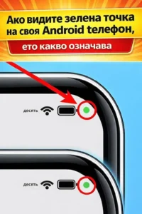 🟢 Зелената точка в горния десен ъгъл на вашия Android може да изглежда объркваща, но няма място за притеснение ➖ ще ви обясним какво представлява и какво показва ⤵ 32 task 01kh1bsa0pe04v4ajv2ppjnv4t 1770646284 img 1