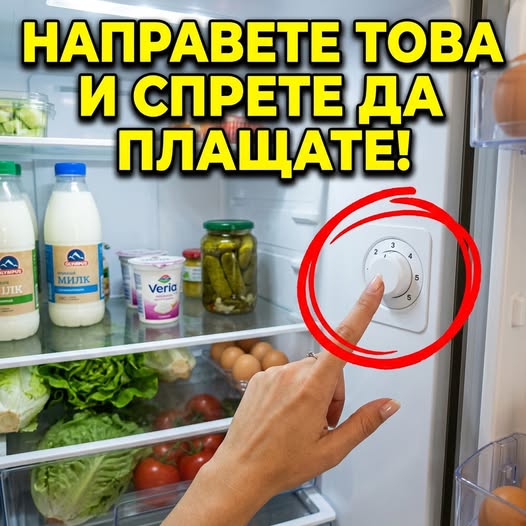 Внимавайте! Хладилникът ви има таен бутон, който източва сметката ви за ток, ако не го...Вижте повече 👇 3 645995536 122185581092593989 1365388507928486229 n