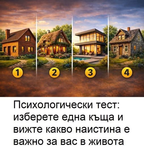 Психологически тест: изберете една къща и вижте какво наистина е важно за вас в живота. 😱 3 650011610 1388605829973700 2360097264018106196 n