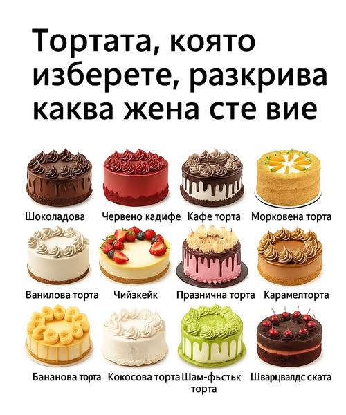 Тортата, която избереш, разкрива каква жена си 👇 3 653345438 1252816740314676 6411342042971650226 n