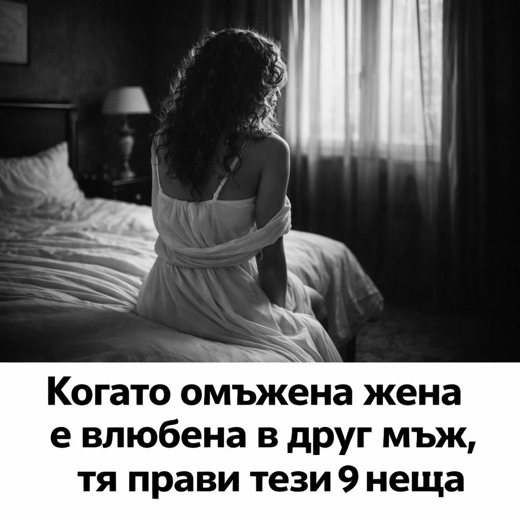 ❗🤔 Когато омъжена жена се влюби в друг мъж, тя започва да прави тези 9 неща … 👇 3 800d0885 768f 42a5 bc5e b41f4b4699e6