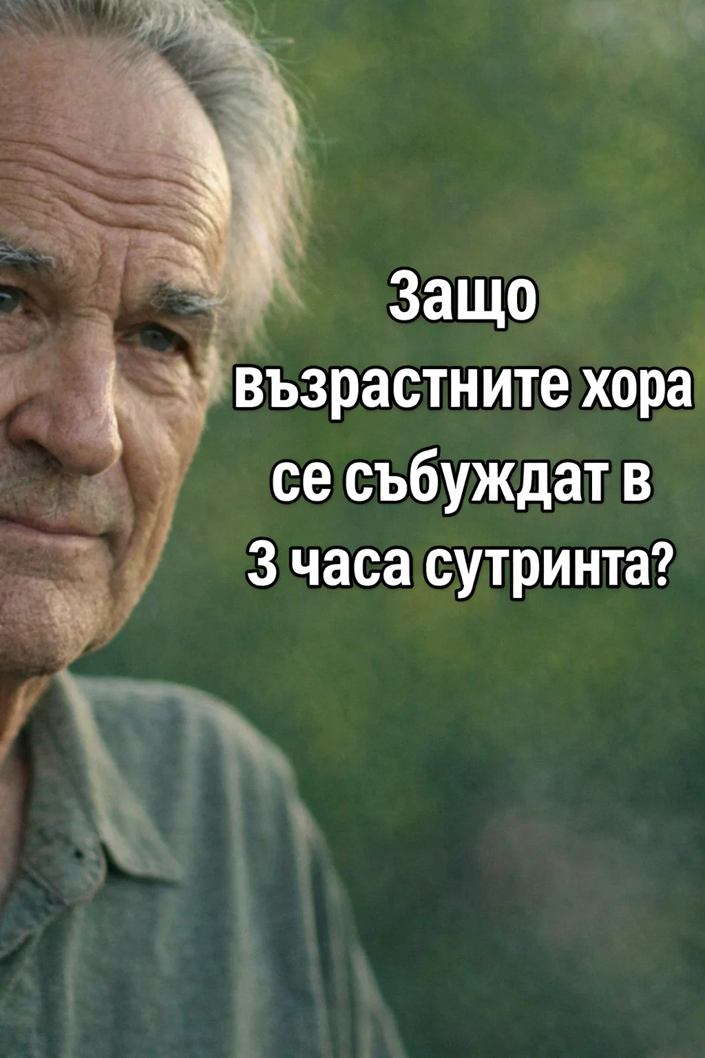 Защо по-възрастните хора често се събуждат около три часа през нощта и какво всъщност означава това за здравето и качеството на съня им? 🤔😱… Научете повече по-долу. 3