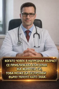 Когато човек в напреднала възраст се приближава към края на живота си, тялото му може да покаже четири важни признака. Бъдете особено внимателни. 🤔😱 Продължението вижте по-долу 👇 67 task 01kkxhbj01e2z95nx60mbgdsta 1773739112 img 0