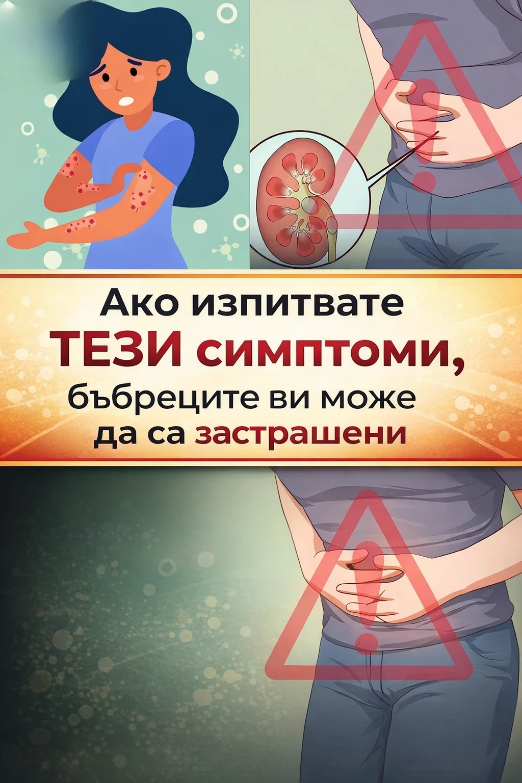 Ранни признаци на бъбречно заболяване и как да предпазите бъбреците си 😲 3