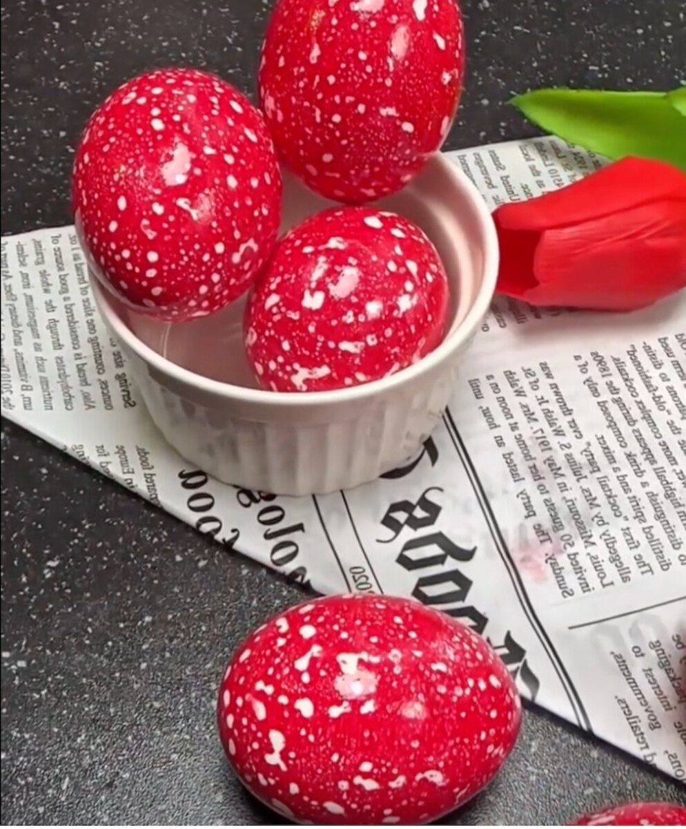 Най-красивите боядисани яйца! 🥚😍 Този начин на оцветяване впечатлява всички 🔥 Опитайте и вие 😉 3 653946531 1339359941561586 88359