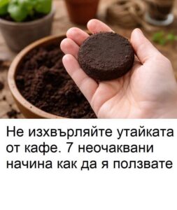Не изхвърляйте утайката от кафе. 7 неочаквани начина как да я ползвате. 😱 8 669338263 1414500080717608 580908371101903245 n