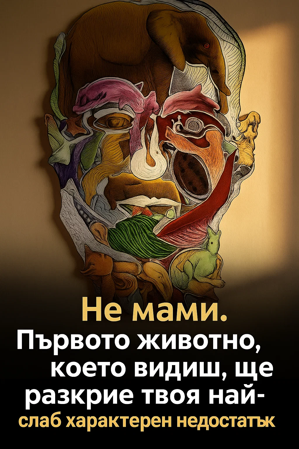 Първото животно, което разпознаеш в тази илюстрация, разкрива твоя най-силен „недостатък“ 👀👇 3 task 01kbq24pkseze9nzwvrj156e8n 1764931982 img 0