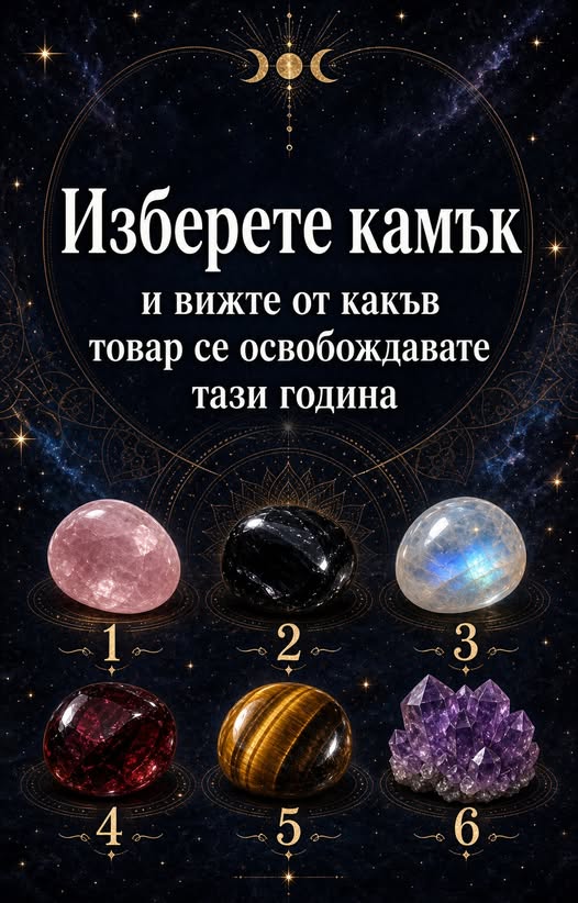 Изберете камък – ще ви покажем от какъв товар се освобождавате тази година 👇 3 706549643 1308492754747074 6428054607107275936 n