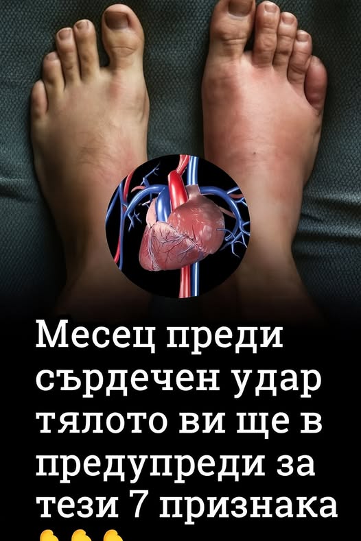 Месец преди сърдечен удар тялото ви ще ви предупреди за тези 7 признака, особено за шестия 😨 👇 3 708918739 1307959621467054 2001557944262773568 n