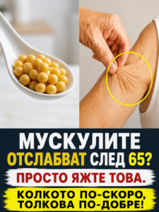 Консумирайте тези храни вечер, за да помогнете на тялото си да запази мускулната сила с напредването на възрастта! Само 4 лесни и полезни съставки могат да подкрепят тонуса, енергията и добрата форма. Кои са те — вижте в първия коментар 👇 44 chatgpt image 24.05.2026 g. 15 51 07