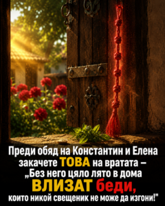 Преди обяд на Константин и Елена закачете ТОВА на вратата – „Без него цяло лято в дома ВЛИЗАТ беди, които никой свещеник не може да изгони!“ 16 e42201d2 e65b 4e96 adac ba7b2473be5c
