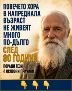 Повечето хора не живеят дълго след 80-годишна възраст: Ето 4 основни причини за това... Вижте повече 👇👇👇 38 chatgpt image 17.06.2026 g. 14 49 45