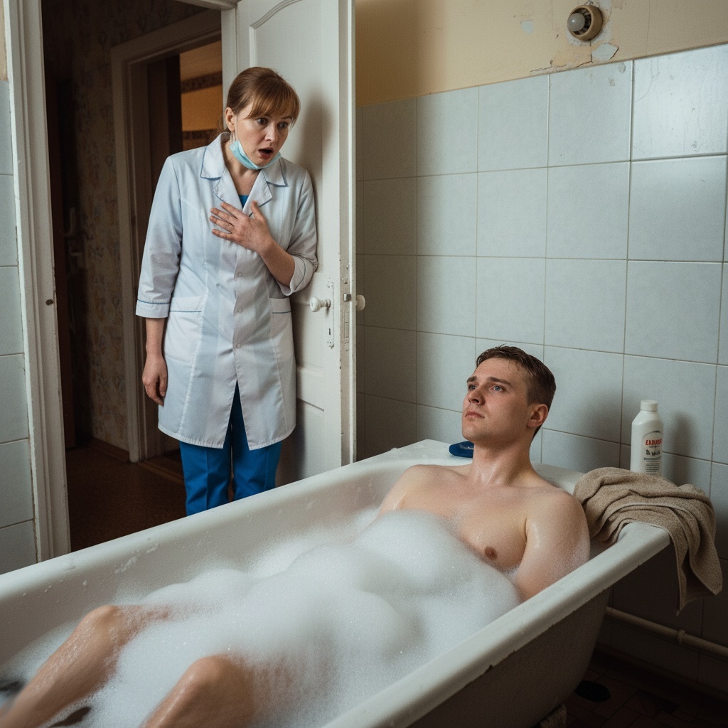 Една самотна майка бе принудена да приеме необичайна работа — да къпе парализиран милионер, за да осигури детето си. Това, което видя, я остави безмълвна и буквално посивяла от ужас… 😲😲😲 3 20 4 1