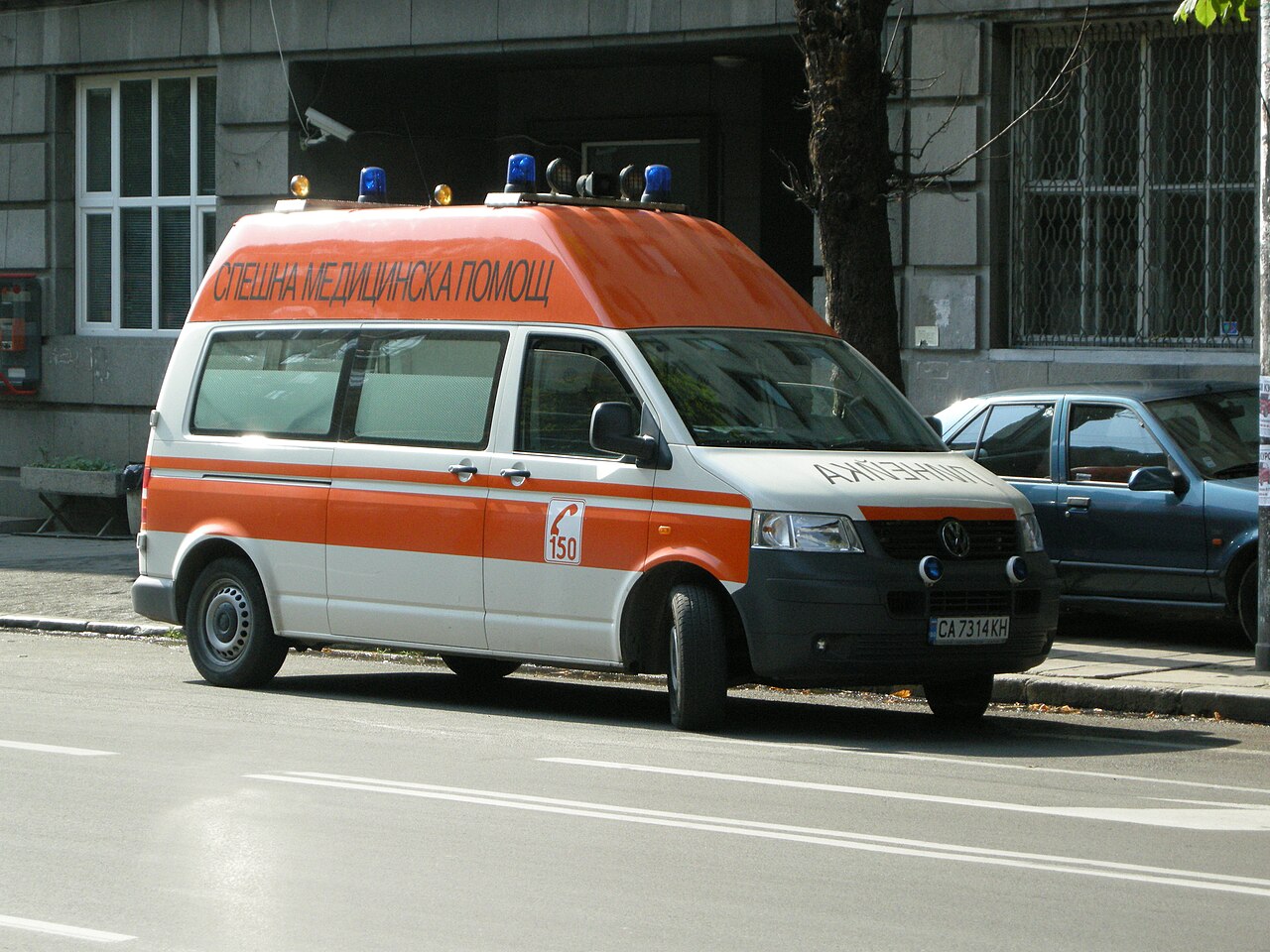 ambulance from bulgaria