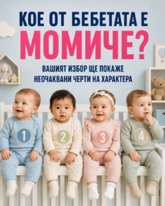 Можете ли да определите кое от бебетата на картинката е момиче? 🤔 Вашият избор може да разкрие за вас много повече, отколкото предполагате. 👇 2 chatgpt image 19.08.2026 g. 13 12 57