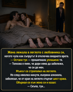 Жена лежала в леглото с любовника си, когато чула как съпругът ѝ отключва входната врата... 32 chatgpt image 19.08.2026 g. 13 38 37