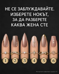 Избери само един маникюр — този, който първи привлече вниманието ти — и виж каква жена си. 💅✨ 40 1dc9cea2 1b71 469e beac 86c2314d