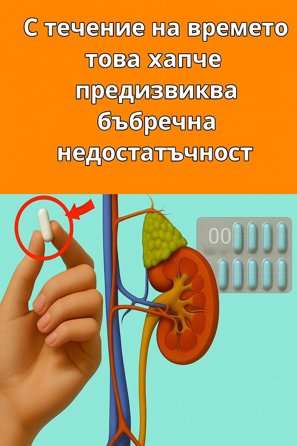 Хапче, което с времето разрушава бъбреците — може да доведе до бъбречна недостатъчност. 🤔😔 Научете повече 👇 12 20251109 1331 hapche i babrechna