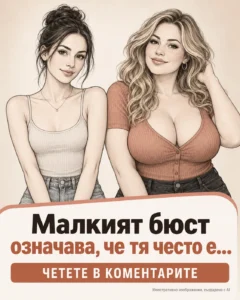 Ако една жена има малък бюст, това означава, че ТЯ е… 👇 44 2156d652 1cc7 4120 a3b0 6c0df449