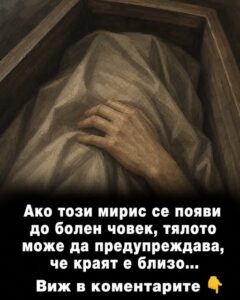 Ако този мирис се появи до болен човек ,тялото може да предупреждава ,че краят е близо …👇 2 801939766 122190716024792603 725280828593533634 n