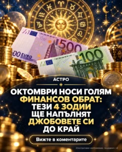 Октомври носи голям финансов обрат: Тези 4 зодии ще напълнят джобовете си догоре 36 f2e1699d 0720 44bc 9e41 c59984ba